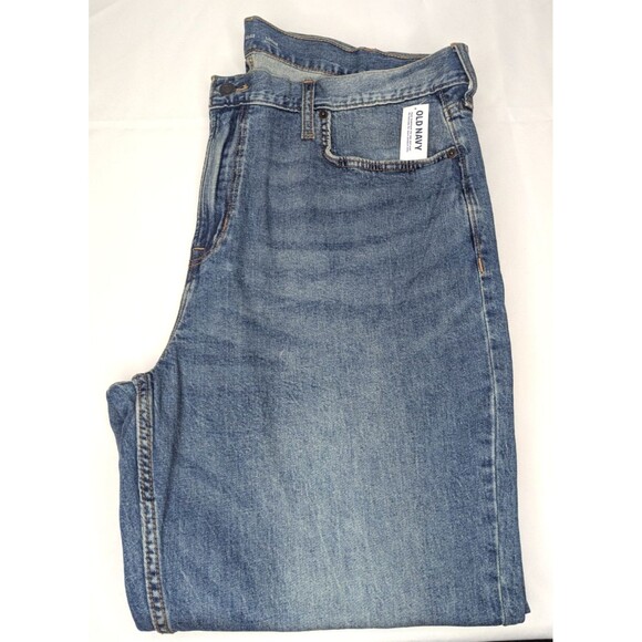 Old Navy Other - Men's Old Navy Loose Fit Jeans 42x32 Built In Flex Blue Denim Medium Wash - NWT